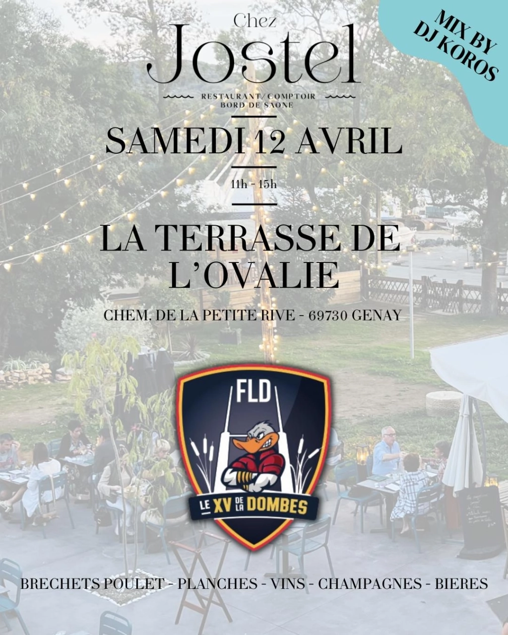 chez jostel rugby evenement lyon 2025