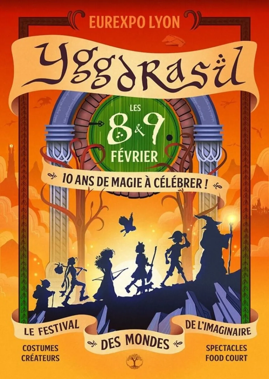 Festival Yggdrasil 2025 à Lyon : Plongez dans l’Imaginaire à Eurexpo