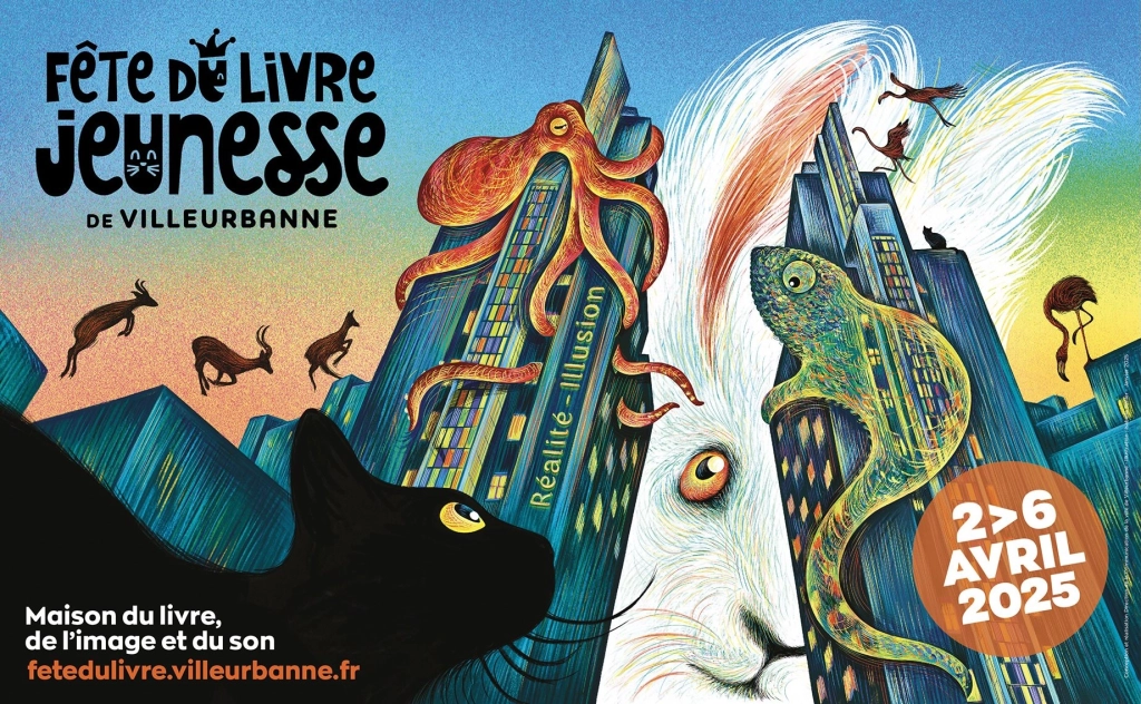 fete du livre jeunesse villeurbanne 2025