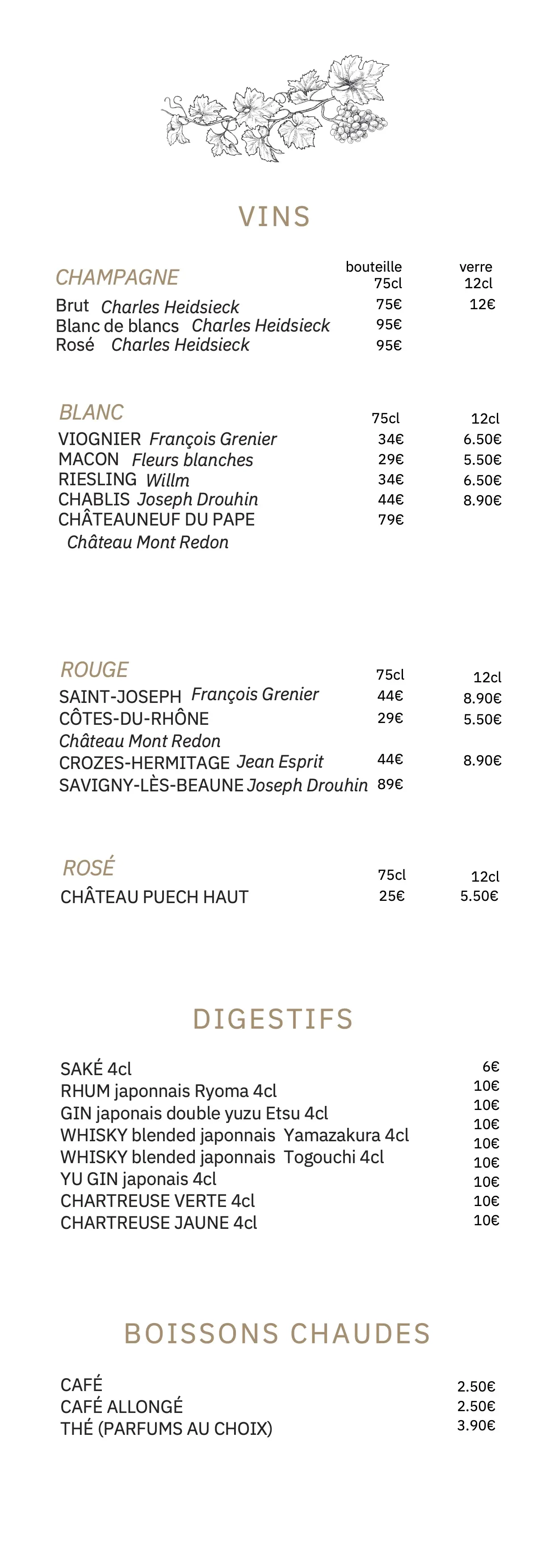 CARTE RESTO Kaïnama - 6 CARTE RESTO Kaïnama - 6