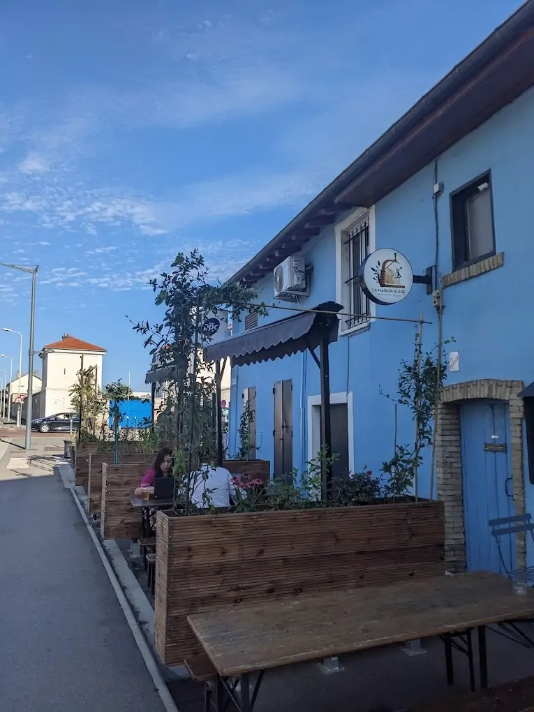 Plats faits maison à La Maison Bleue Lyon 7