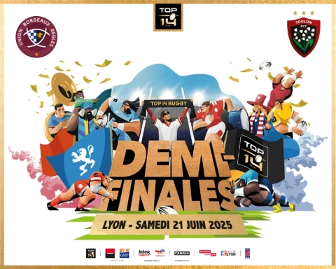 Demi-finales Top 14 à Lyon – Rugby & 3e mi-temps au Bus Paradise