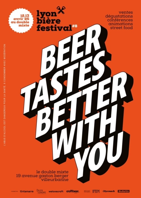 Lyon Bière Festival 2025 : deux jours de fermentation créative et de plaisirs houblonnés au Double Mixte