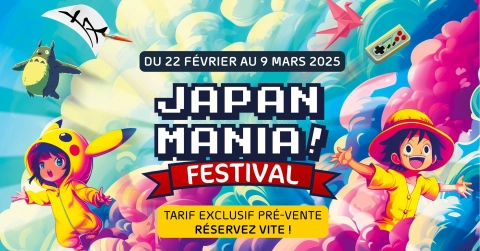 Japan Mania Festival 2025 à Mini World Lyon : Plongez au cœur de la culture japonaise !