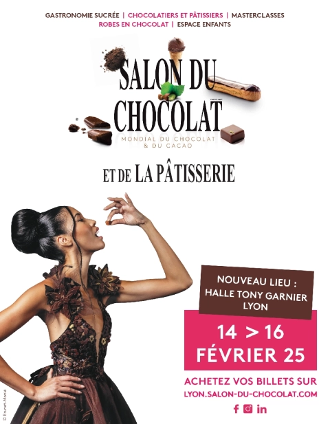 Salon du Chocolat 2025 à Lyon : L'événement gourmand incontournable à la Halle Tony Garnier